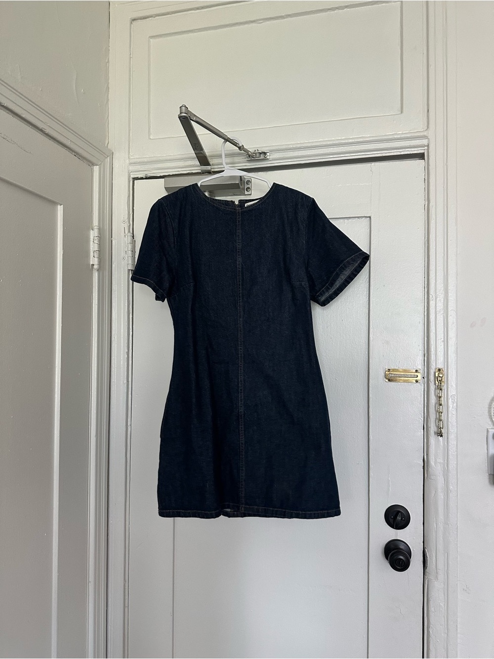 Abercrombie & Fitch Dark Indigo Denim Dress